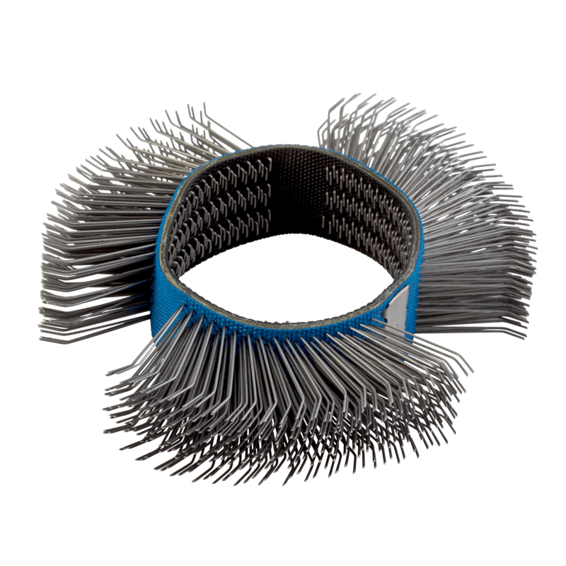 Cerdas de acero rectas