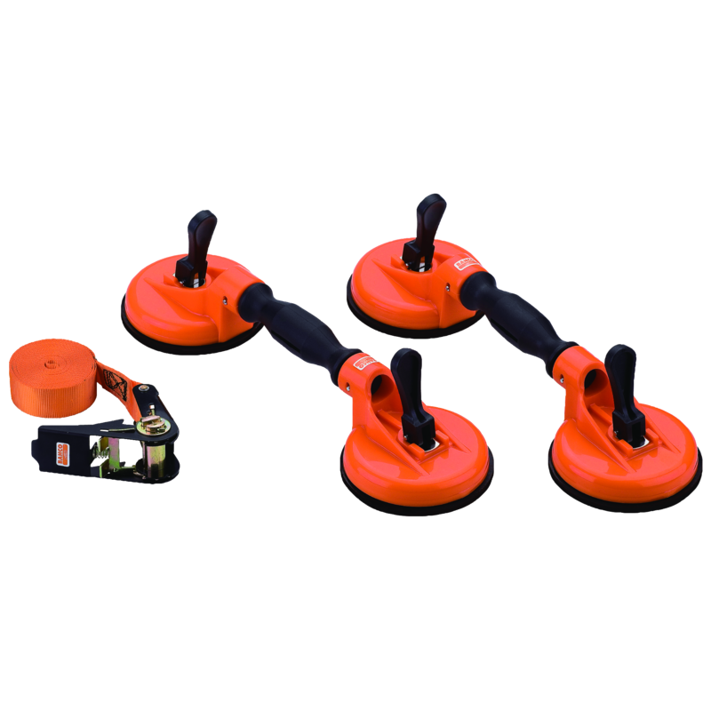 2 Ventosas Dobles&Correa Tenso