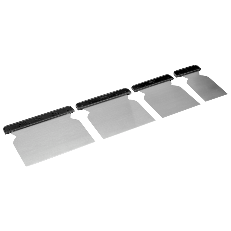 Jgo 4 Espatulas Carrocero