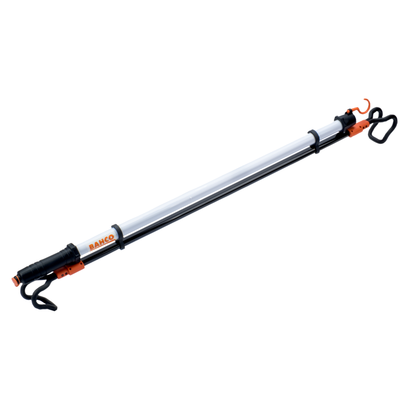 Lámpara inalámbrica para debajo del capó con soporte retráctil