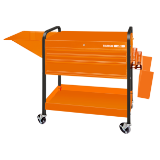 Carro-3Dr + 2Bandeja Negro