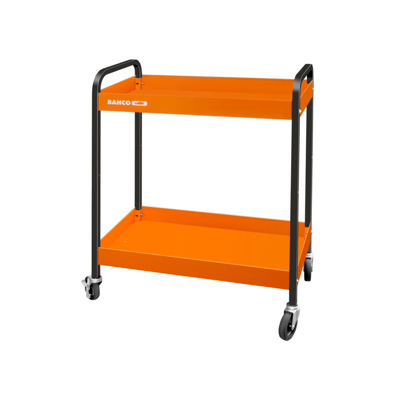 Carro- 2 Bandejas- Naranja