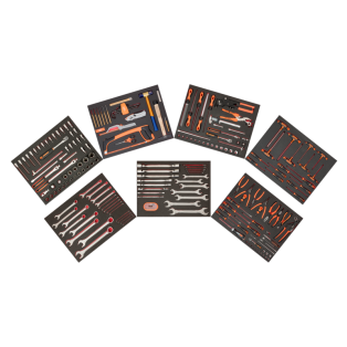 Set 7 Foams Para Mro