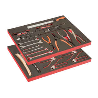 2 foams de hta para auto(42 piezas)