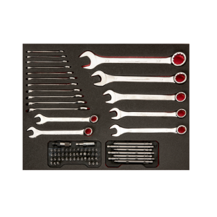 Foam 74 Llaves Comb Y Puntas