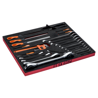 Foam Llaves Y Limas 27 Piezas