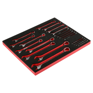 Foam Con Llaves Combinadas