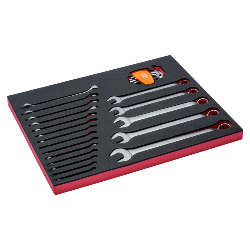 Foam Llaves Combinadas Acodada