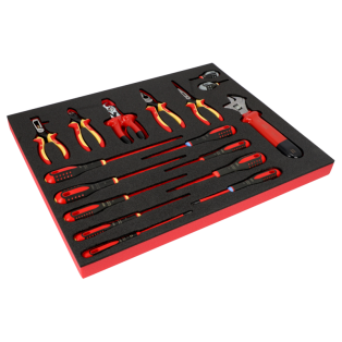 Foam Mixto Alicates 17 Pzs