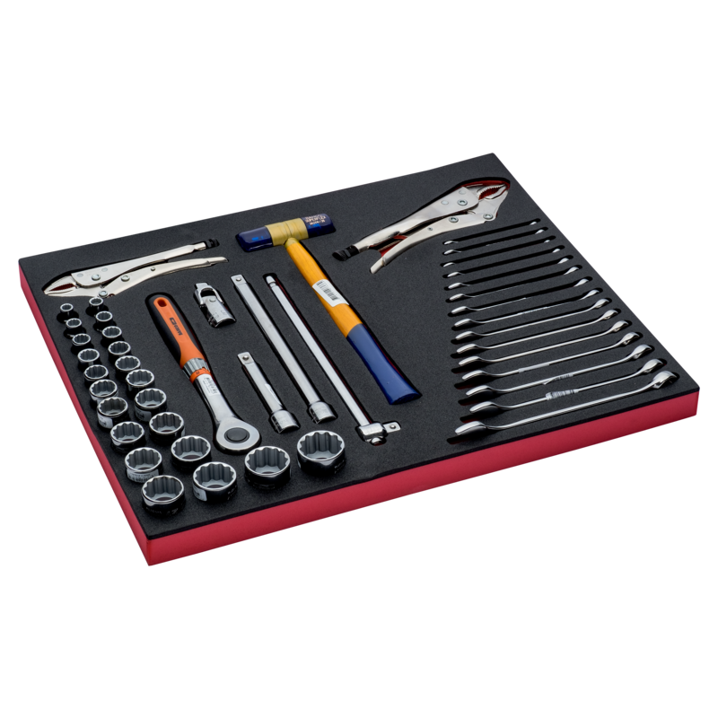 Foam Con Vasos Llaves Y Grips