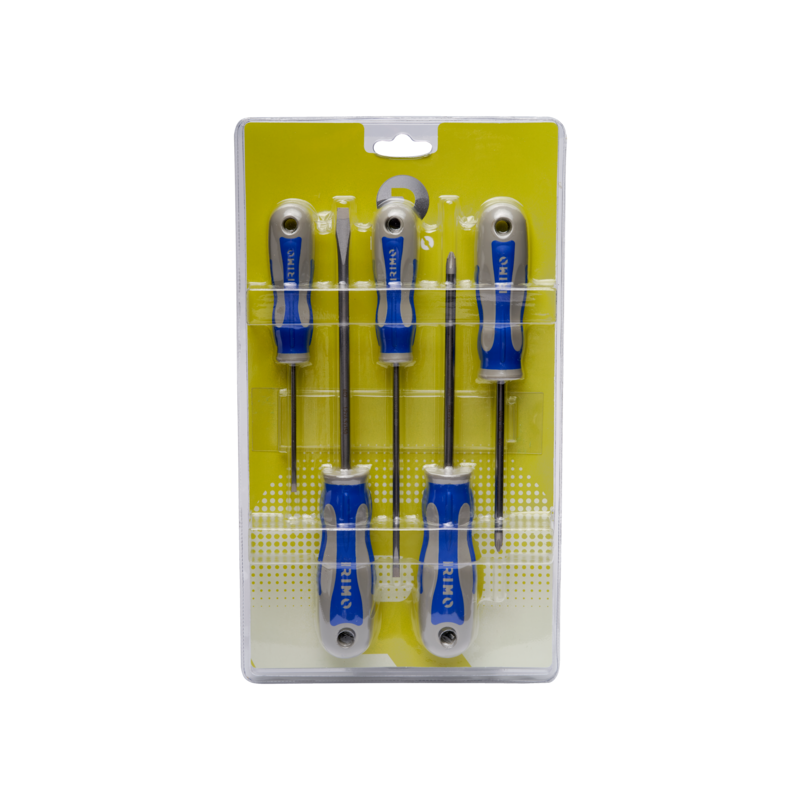 Juego de destornilladores ranurados