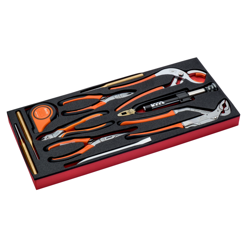 Foam Cofre Metál Medicion Y Al