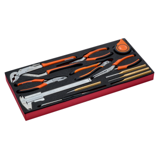 Foam Cofre Metál Alicates 12 H