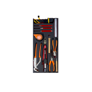 Foam Cofre Metál Alicates 12 H