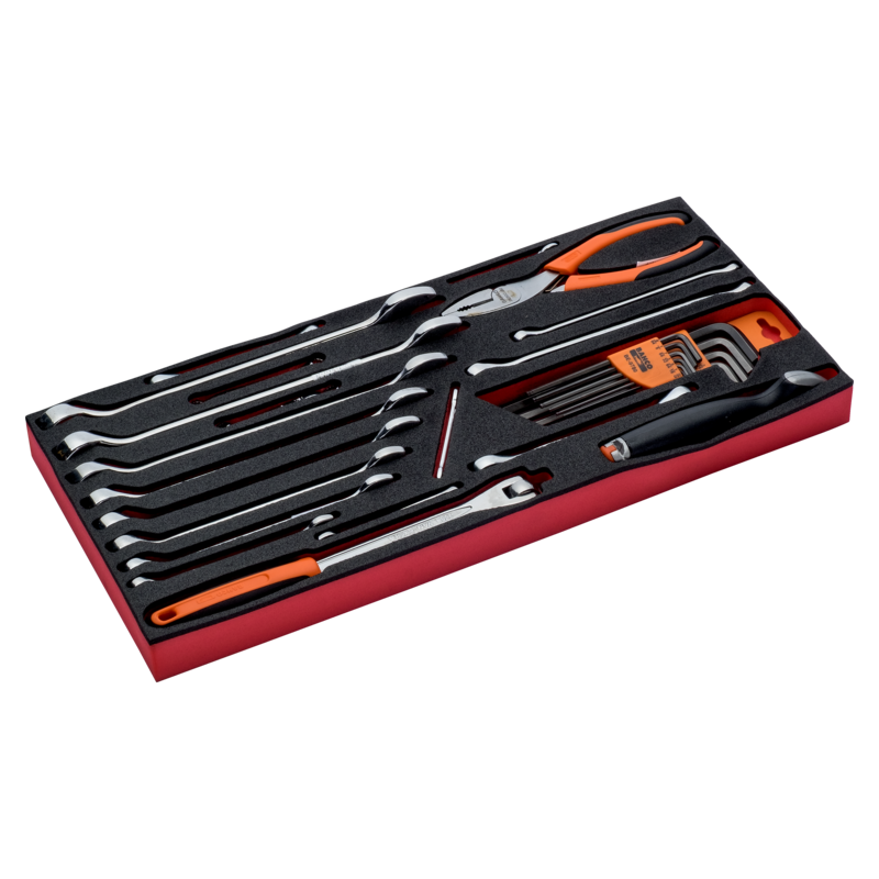 Foam Cofre Metál Llaves 30 Hta