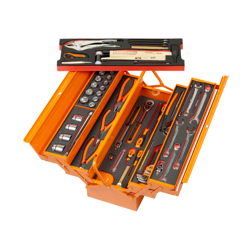 Caja Metálica Con 68 Htas. Mro