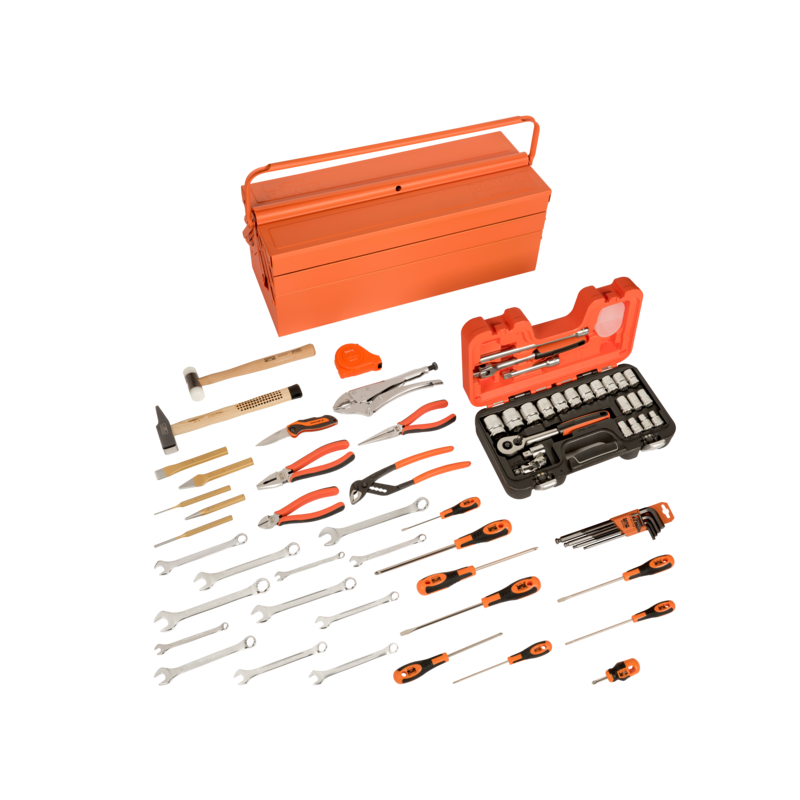 Caja Metálica Con 54 Htas. Mro