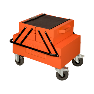 Caja Metálica Con Ruedas