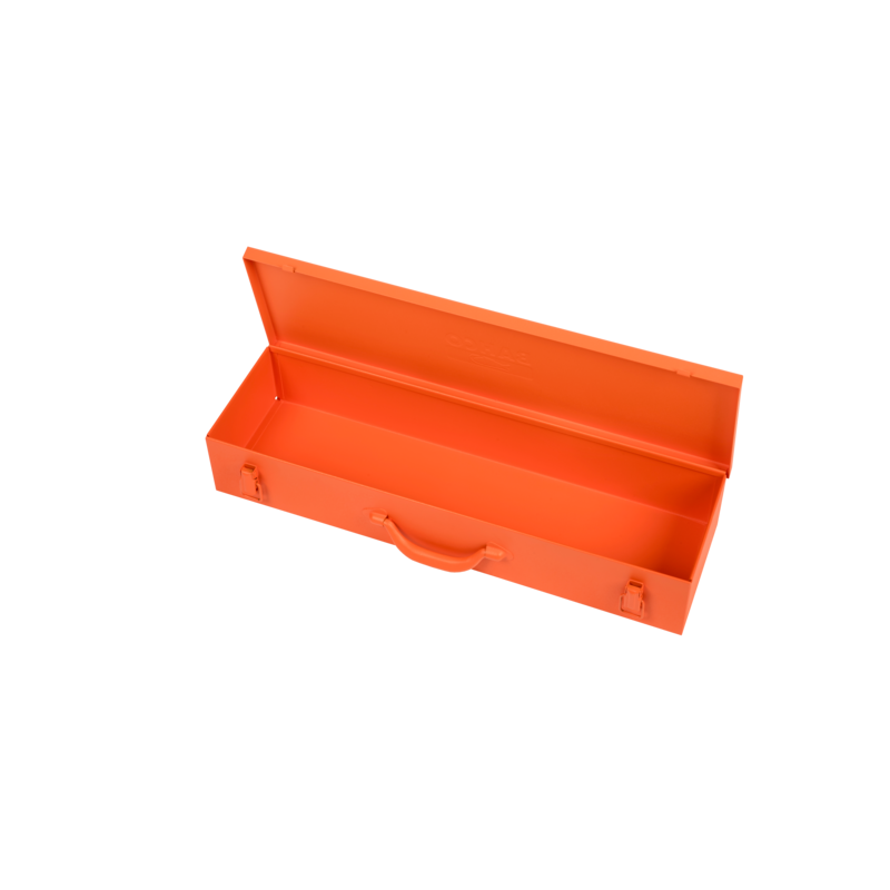 Caja Metálica Htas. Naranja 8L