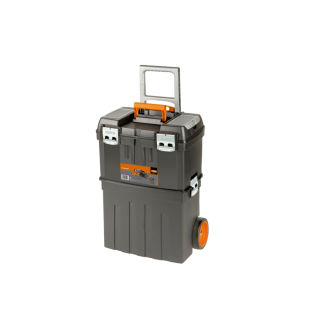 Caja Plástico Con Ruedas