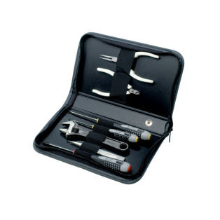 Kit de herramientas de electricista en estuche con cremallera