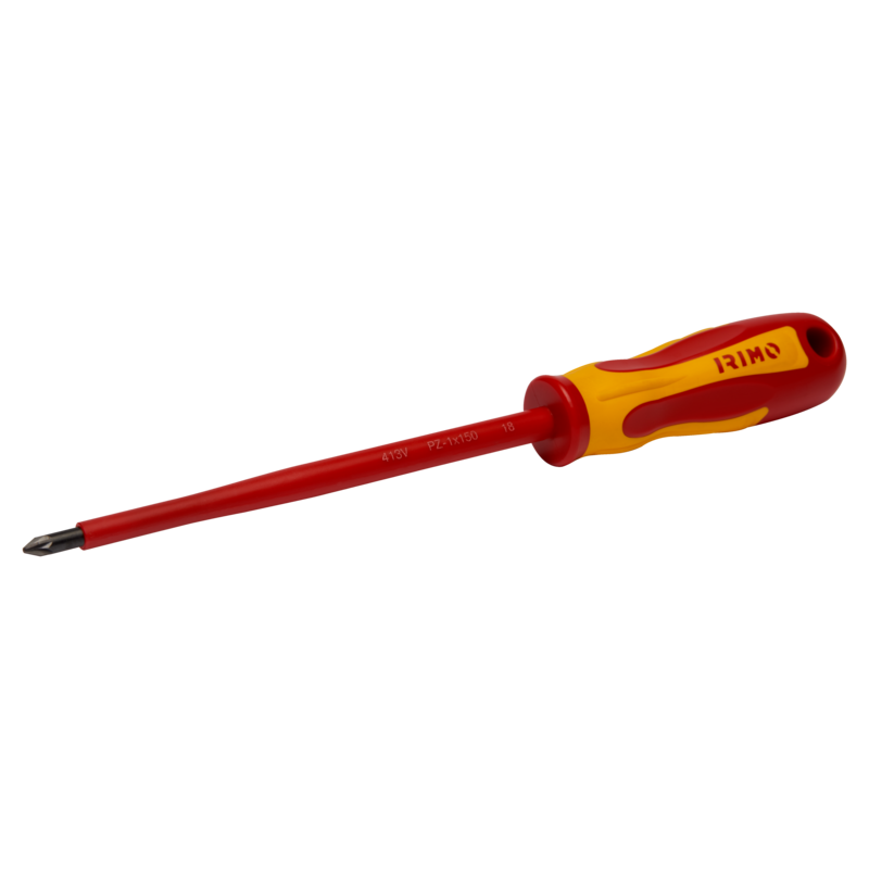 Destornillador Pozidriv aislado