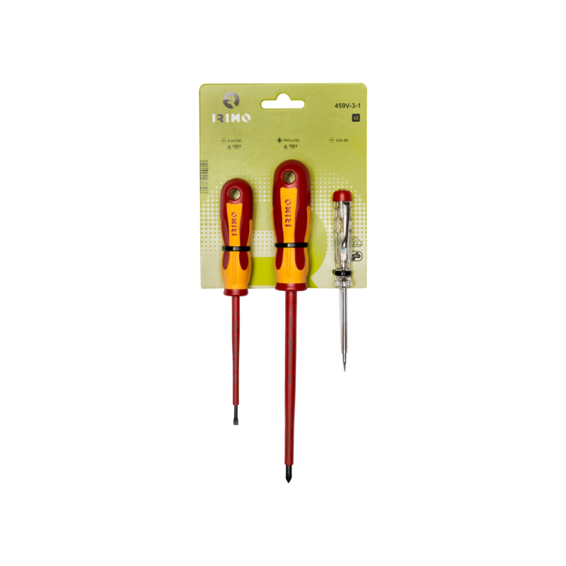 Juego de destornilladores aislados