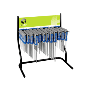 Juego de destornilladores en expositor