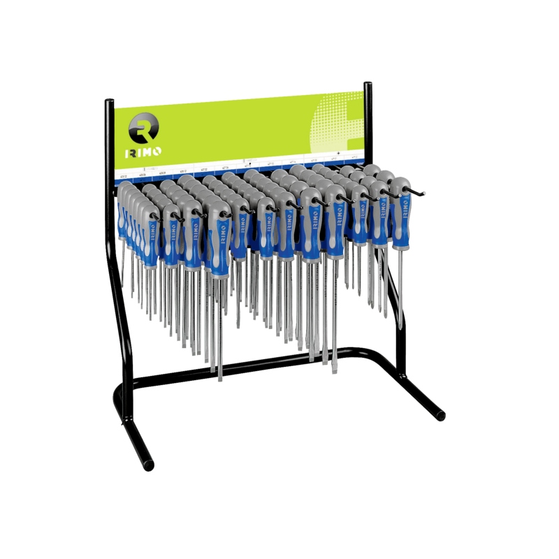 Juego de destornilladores en expositor