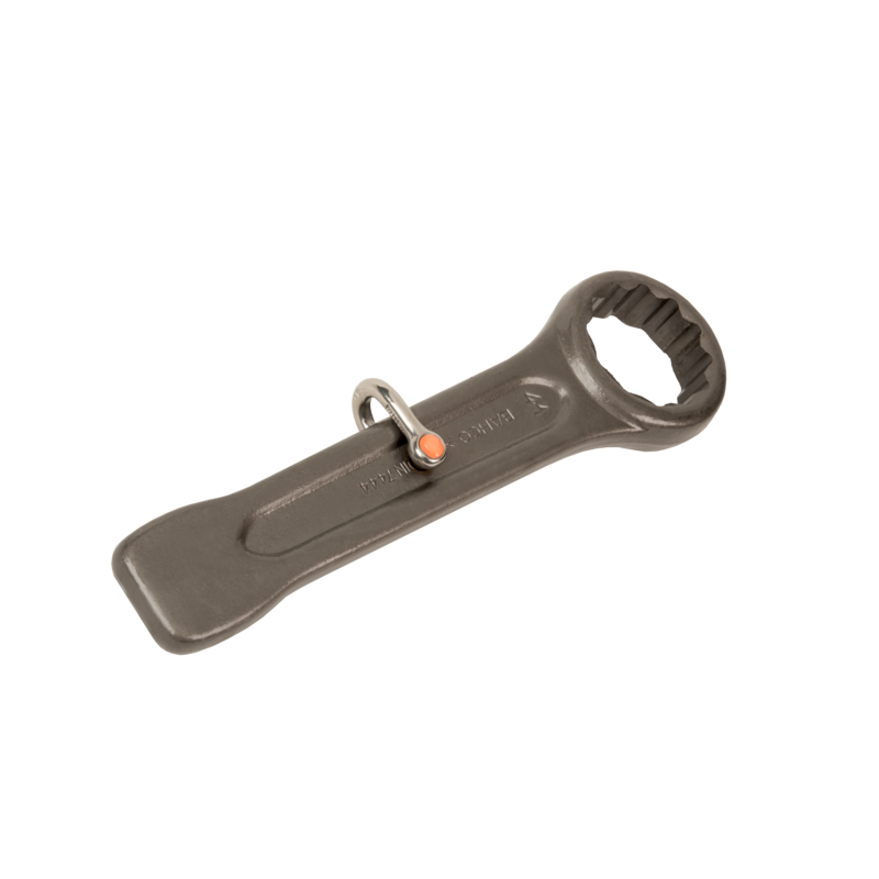 Llave de estrella de golpe con mango en D de 24 mm