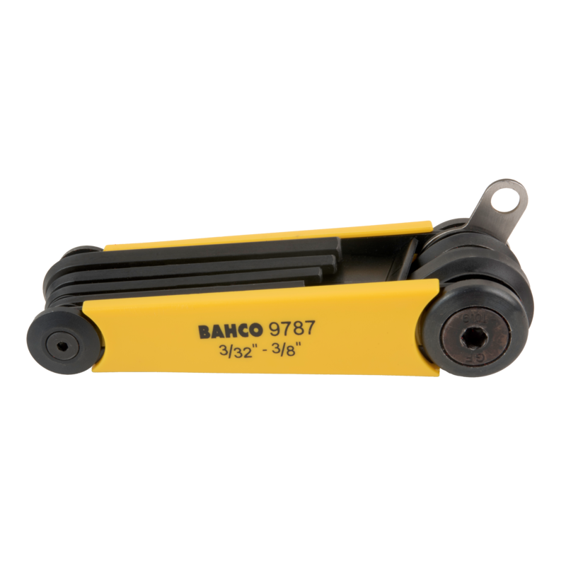 Jgo Llave Hex Altura 3/32-3/8