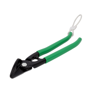 Cizalla para metales con corte recto y derecho y bucle de alambre metálico fijo 280 mm