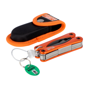 Multiherramientas plegables de aluminio 18 en 1 con lazo de alambre 150 mm