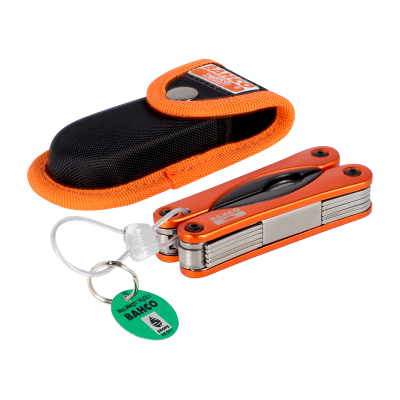 Multiherramientas plegables de aluminio 18 en 1 con lazo de alambre 150 mm