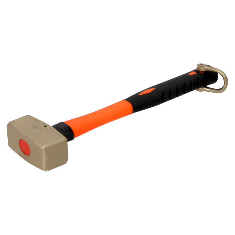 Martillos de piedra antichispas con cabeza de bronce de aluminio y mango de bronce de aluminio 400 mm