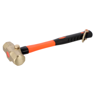 Martillos antichispa y antimagnéticos con mango de aluminio bronce de 1 kg