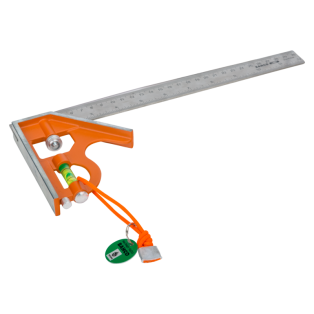 Escuadra combinada con cuerda de Dyneema de 150 mm