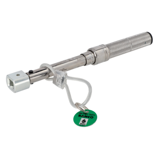 Llave mecánica de clic de par ajustable con escala marcada y cabezal y bucle de alambre intercambiables 235 mm