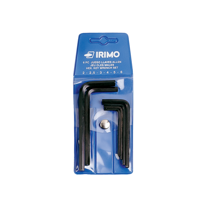 Llave tipo allen corta pavonada