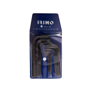 Llave tipo allen corta pavonada