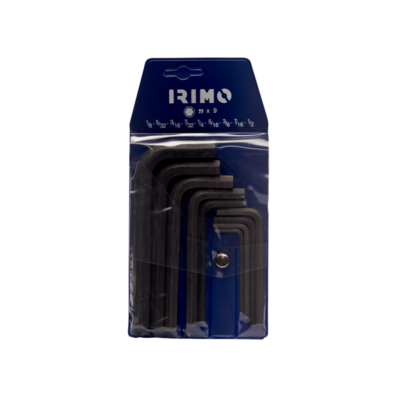 Llave tipo allen corta pavonada