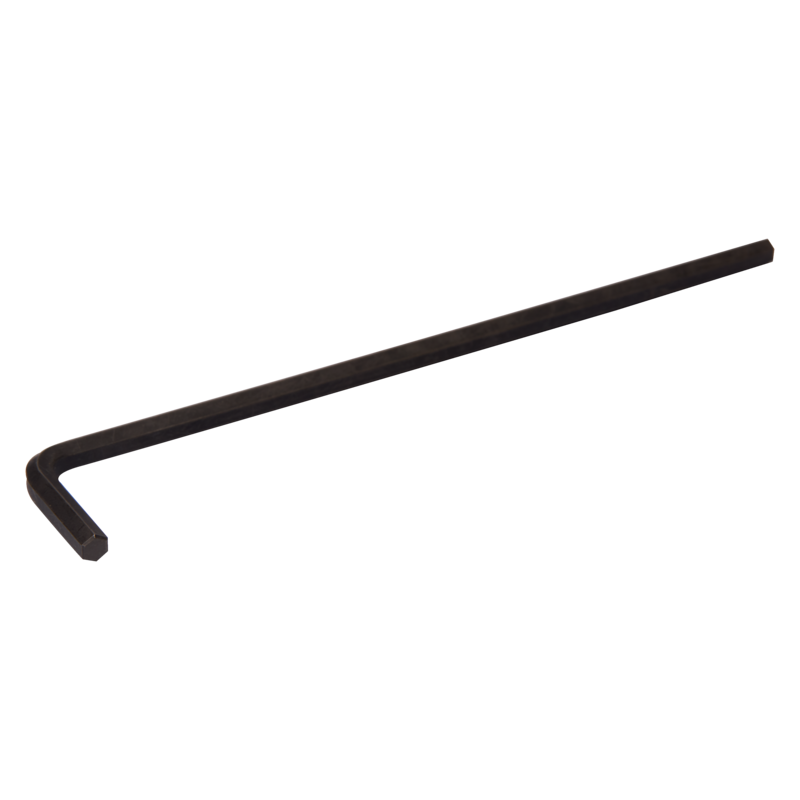 Llave tipo allen larga pavonada