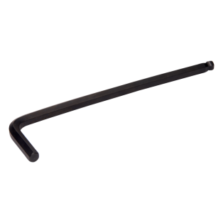 Llave tipo allen larga pavonada con bola