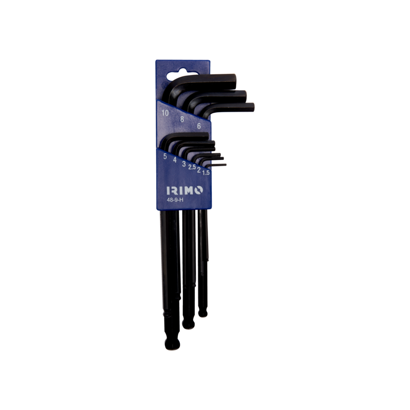 Juego de llaves hexagonales de bola con soporte