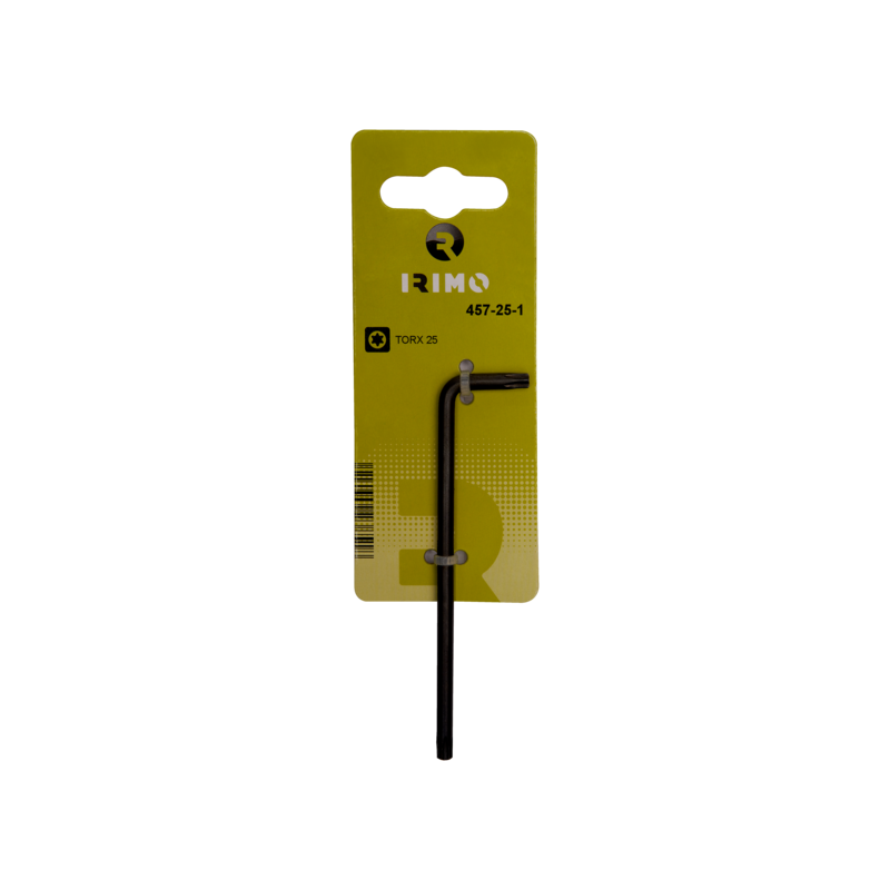Llave acodada Torx con clip para colgar
