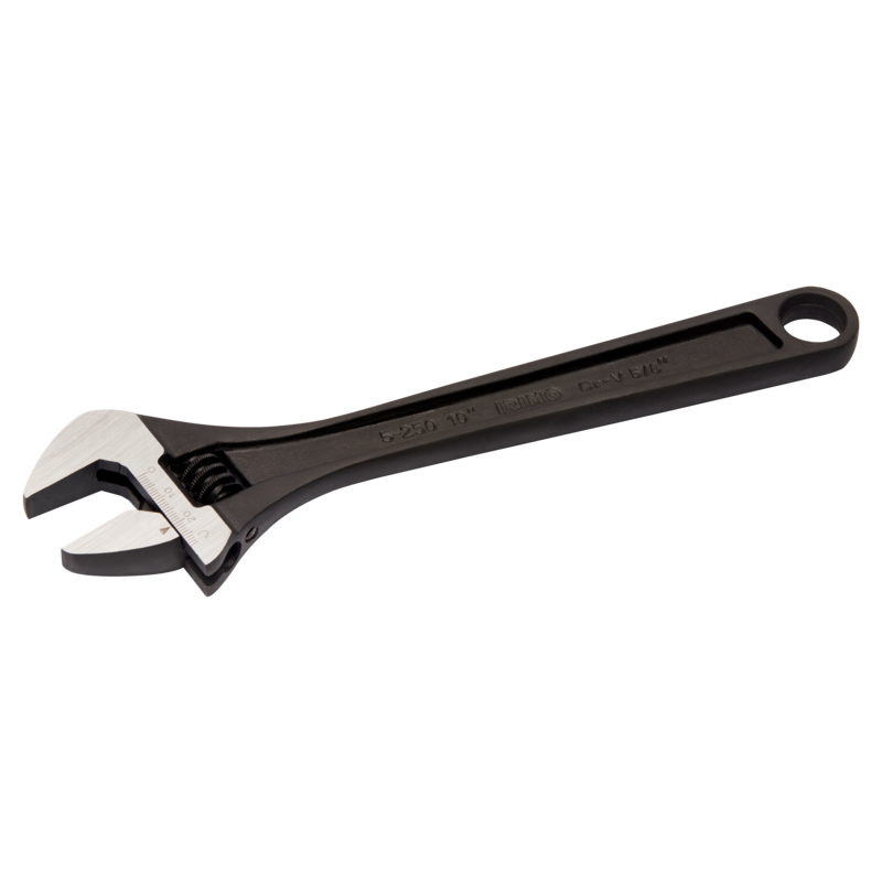 Llave ajustable "inglesa" fosfatada de 18" con clip