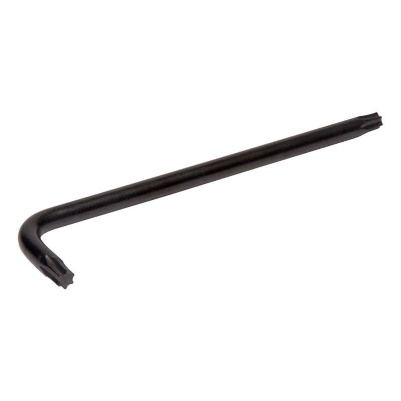 Llave acodada Torx pavonada