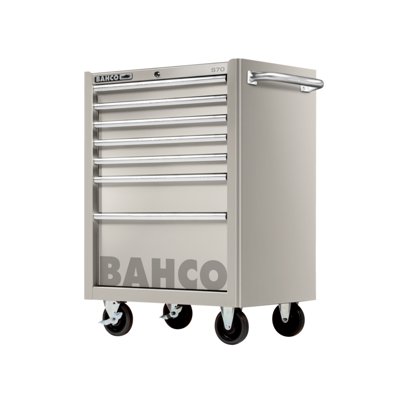 Carro 26" 7 Cajones Inox.