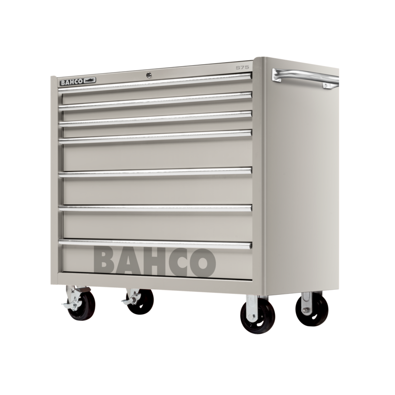 Carro 40" 7 Caj Acero Inox