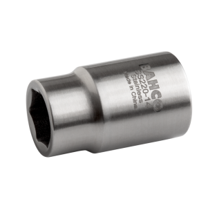 1/4" Vaso Hex. Acero Inox 5